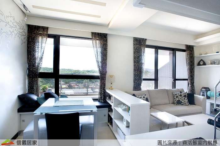 白色客廳,白色辦公室室內裝潢設計，包括裝潢圖片