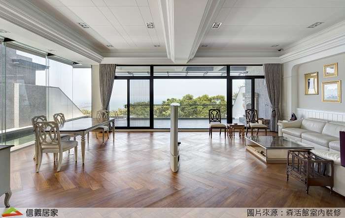 白色客廳室內裝潢設計，包括裝潢圖片
