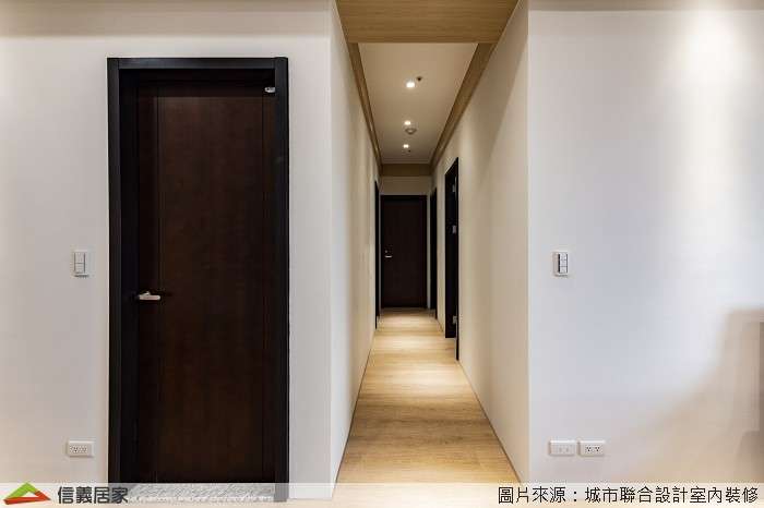 白色走道室內裝潢設計，包括裝潢圖片